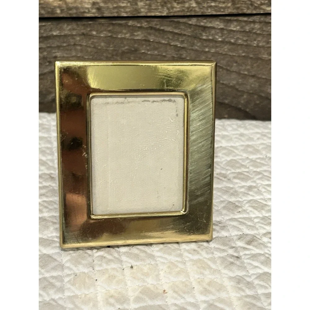 Brass Picture Frame Vintage‎ Tabletop 3.5 x 5 Inches